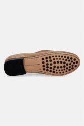 Tommy Hilfiger мокасини дамски от велур TH CHAIN SUEDE LOAFER (FW0FW09327) - answear - 158,40 лв