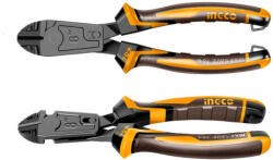 INGCO Clește lateral cu angrenaj 200 mm CrV (HCDCP58206) Cleste