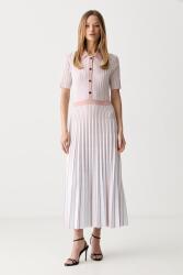 KARL LAGERFELD rochie plisată cu vâscoză 9BY2-SUDZIK_00X (B3W13036)