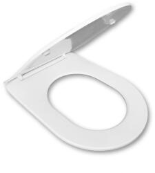 Global Viva Viva BRILLA SLIM XL WC ülőke - duroplast - lecsapódásgátlós - levehető klikk rendszer - 46 x 36, 5 cm (51BXL085) - watermarkt