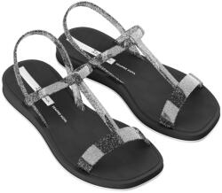 Ipanema Glow Trendy fekete női T-pántos szandál 27423-BT700