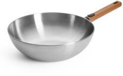 WOLL Wok LOGIC STEEL 30 cm, cu mâner detașabil, oțel inoxidabil, WOLL (WL11030WLCS)