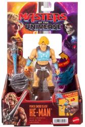 Masters Of The Universe Figurina cu accesorii, Masters Of The Universe, Power Sword He-Man, 14 cm, JKJ02 Figurina