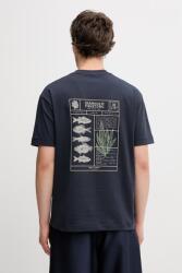 Marc O'Polo férfi pamut t-shirt - sötétkék M