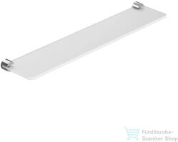 Kludi VELA R 60x12 cm-es üvegpolc, üveg/króm 5897305 (5897305)