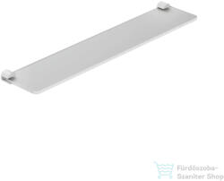 Kludi VELA R 60x12 cm-es üvegpolc, üveg/matt fehér 5897353 (5897353)