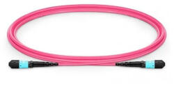 Lanview Cablu fibra optica MPO12-MPO12 OM4, Type B, LSZH, 3 m, violet (LVO230403-MTP)
