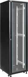 Pulsar RS4266 19" 42U 600x600 álló rack szekrény; lapraszerelt; fekete (RS4266) - digipont