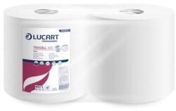 Lucart Törlőkendő, tekercsben, LUCART "TEXICELL 400", fehér, 2 tekercs