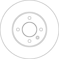 TRW Disc frana fata TRW DF4839 (DF4839)