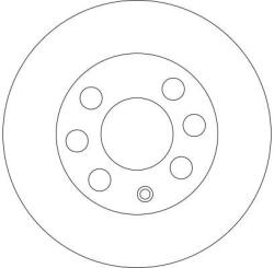 TRW Disc frana fata TRW DF4439 (DF4439)