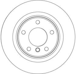 TRW Disc frana spate TRW DF4451 (DF4451)