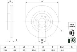 Bosch Disc frana BOSCH 0986479G94 (0986479G94)