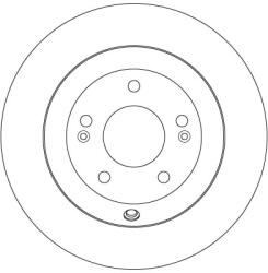 TRW Disc frana spate TRW DF7996 (DF7996)