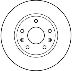 TRW Disc frana fata TRW DF4221 (DF4221)