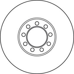 TRW Disc frana fata TRW DF4994S (DF4994S)