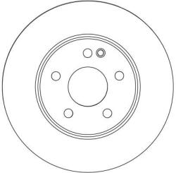 TRW Disc frana fata TRW DF4454 (DF4454)