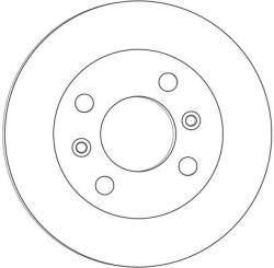 TRW Disc frana fata TRW DF4458 (DF4458)