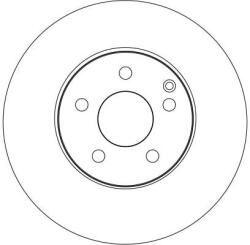 TRW Disc frana fata TRW DF4261 (DF4261)