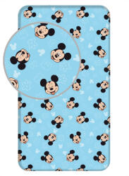  Disney Mickey Funny Head gumis lepedő 90x200 cm (JFK033470) - aprotalpak