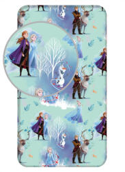  Disney Jégvarázs White Trees gumis lepedő 90x200 cm (JFK034903) - aprotalpak