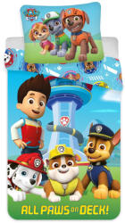  Mancs Őrjárat Paws on Deck gyerek, ovis ágyneműhuzat 100×135cm, 40×60 cm (BRM004887) - aprotalpak