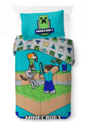  Minecraft The Fight Is On ágyneműhuzat 140×200cm, 70×90 cm (BRM023314) - aprotalpak