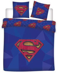  Superman Blue dupla, kétszemélyes ágyneműhuzat 240×220cm, 65x65 cm (AYM079760) - aprotalpak
