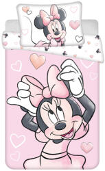  Disney Minnie Blush Pink gyerek, ovis ágyneműhuzat 100×135 cm, 40×60 cm (JFK041161) - aprotalpak
