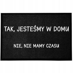 TabPrint Lábtörlő Bejárati Monokróm 40X60 Ajándék Nyomtatás Dekoráció Divatos Fekete (WYCIERACZKA CZARNA NADRUK MONOCHROM MODNA HIT)