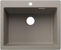 BLANCO Pleon 6 Silgranit mosogató csaplyukkal 61x51 cm lefolyókészlet nélkül, tartufo 527777 (527777)