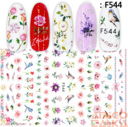  Körömdíszítő - Matrica - F544 (86051)