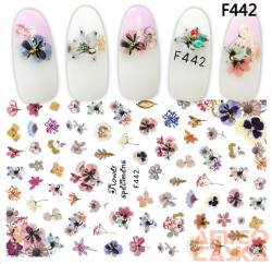  Körömdíszítő - Matrica - F442 (86051)