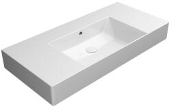 SAPHO GSI Kube X kerámia mosdó 100x47 cm ExtraGlaze bevonattal, fehér 9451011 (9451011)