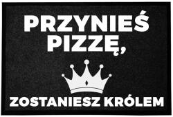 TabPrint Lábtörlő Bejárati Monokróm 40X60 Fekete Nyomtatott Ajándék Dekoráció Divatos (WYCIERACZKA HIT NADRUK CZARNA MONOCHROM MODNA)