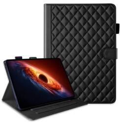  LATTICE Husă tip carte pentru Honor MagicPad 4 neagră