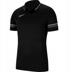 Nike M Póló Nike Dri-FIT Academy 21 Polo Ss fekete CW6106 014 M (Academy 21 Polo)