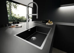BLANCO Claron 700-IF Durinox rozsdamentes acél mosogató, sötét acél 527837 (527837)