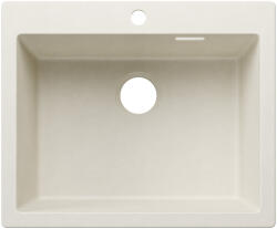 BLANCO Pleon 6 Silgranit mosogató csaplyukkal 61x51 cm lefolyókészlet nélkül, törtfehér 527772 (527772)