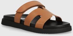 Steve Madden bőr papucs Missile - barna Női 37