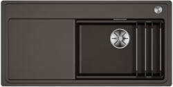 BLANCO Etagon XL 6 S-F Silgranit mosogató 98x49 cm acél ráccsal és távműködtetővel, jobbos/kávé 528105 (528105)