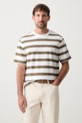 Barbour férfi pamut póló - fehér XL - answear - 33 990 Ft