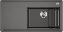 BLANCO Etagon XL 6 S-F Silgranit mosogató 98x49 cm acél ráccsal és távműködtetővel, jobbos/vulkánszürke 528103 (528103)