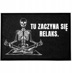 TabPrint Lábtörlő Bejárati Monokróm 40X60 Divat Dekoráció Ajándék Nyomtatás Fekete (WYCIERACZKA MONOCHROM MODNA CZARNA NADRUK HIT)