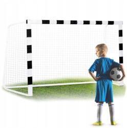 Neo-sport Labdarúgó kapu 300 x 200 x 120 cm NS-465 fekete-fehér (1465) - allegro