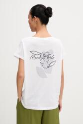 Marc O'Polo t-shirt női pamut - fehér S - answear - 21 990 Ft