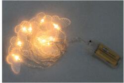  LED girland 5cm-es lepkével, meleg fehér (1, 65m)