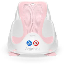 Angelcare Fürdetőszék FIT Fürdetőszék Light Pink - Gyengéd Tisztításhoz és Kényelmes Fürdetéshez