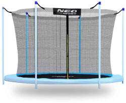 Neo-Sport 1821 Trambulin Belső Védőháló 252cm Cipzáras Bejárattal - Biztonságos Trambulinozáshoz és Megbízható Cseréhez