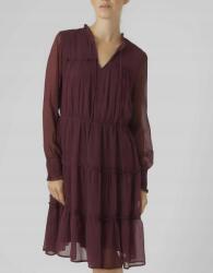VERO MODA Bordó Ruha Chiffon (s) (562938)